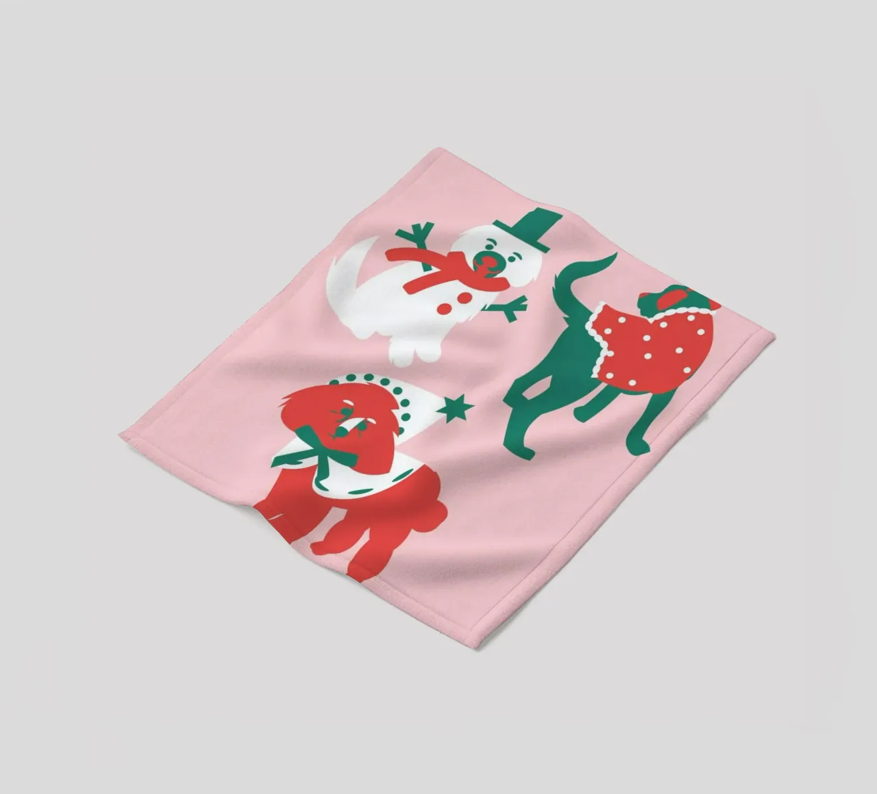 Jingle Paws coperta in pile da Mariery Young