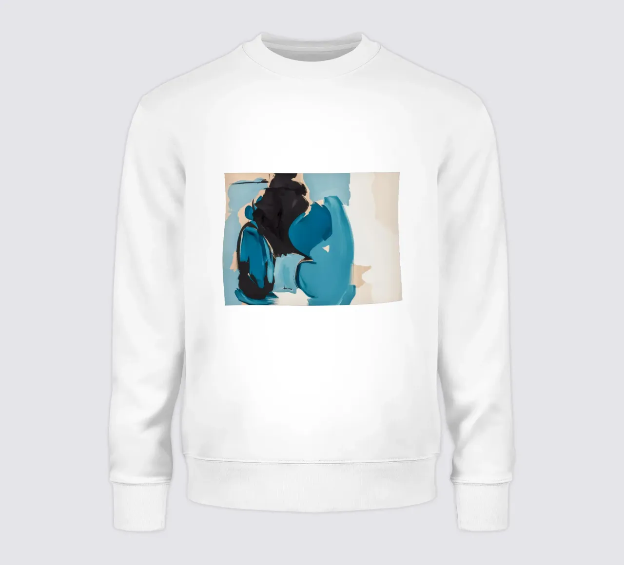Azure Fragment Collision sweatshirt by Dream Spectrum