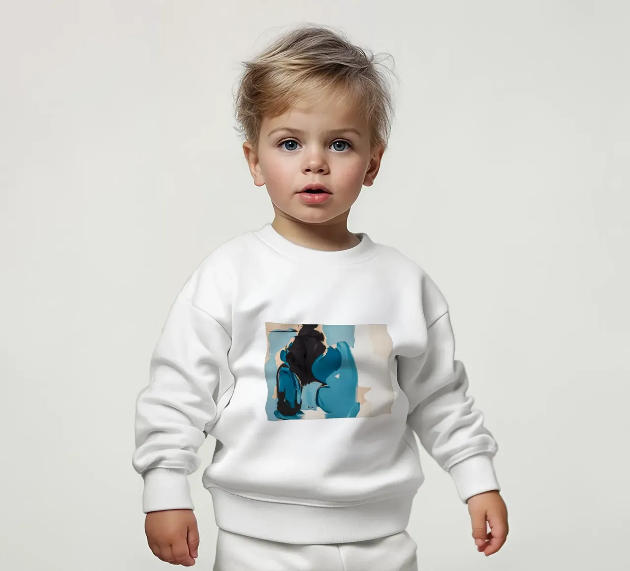 Colisión de fragmentos Azure sudadera de bebé de Dream Spectrum