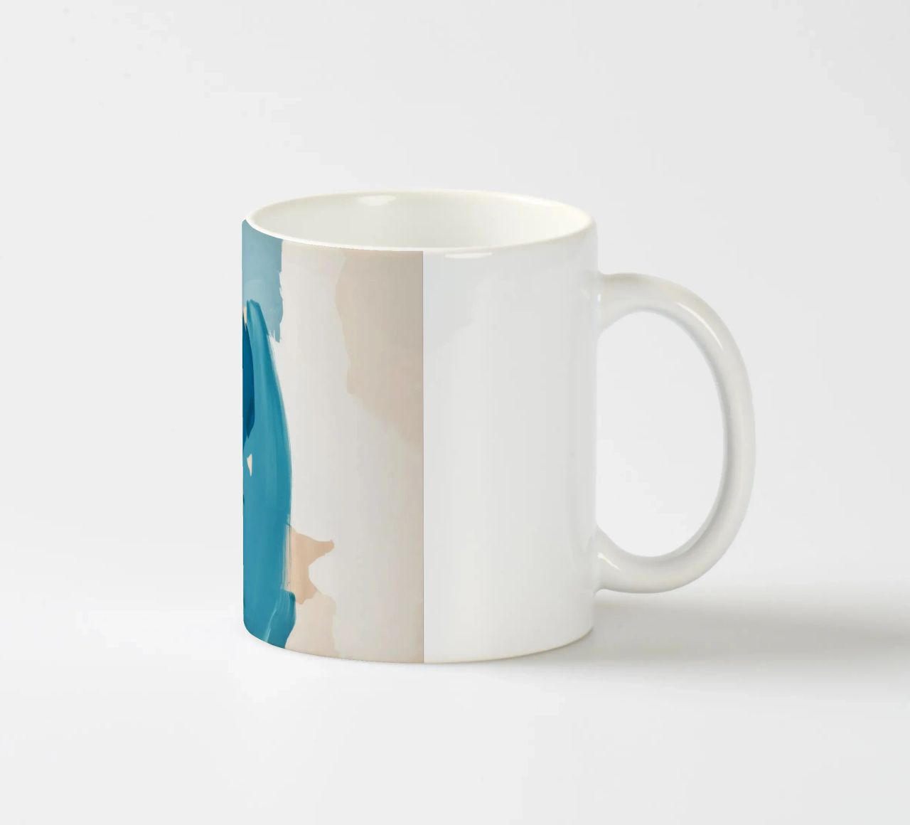 Collisione di frammenti di azzurro tazza in ceramica da Dream Spectrum