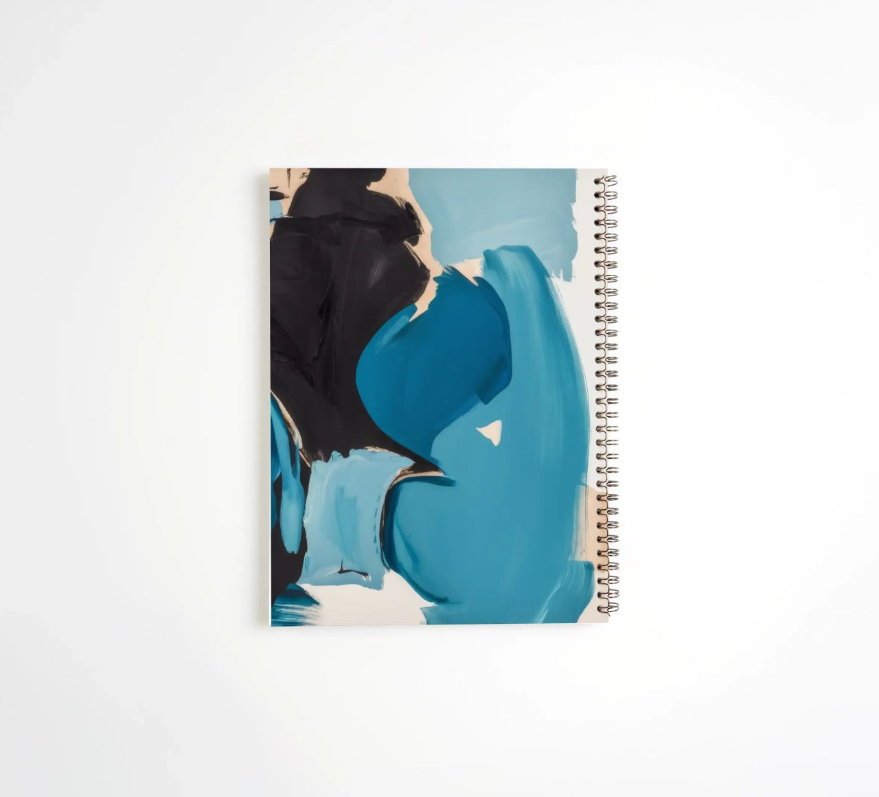 Azure Fragment Collision spiral notebook by Dream Spectrum