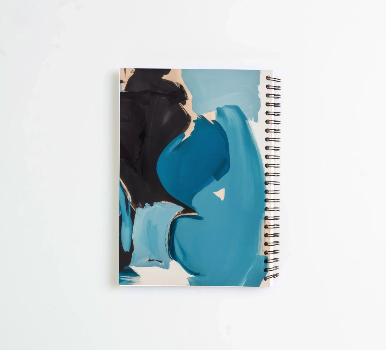 Azure Fragment Collision spiral notebook by Dream Spectrum