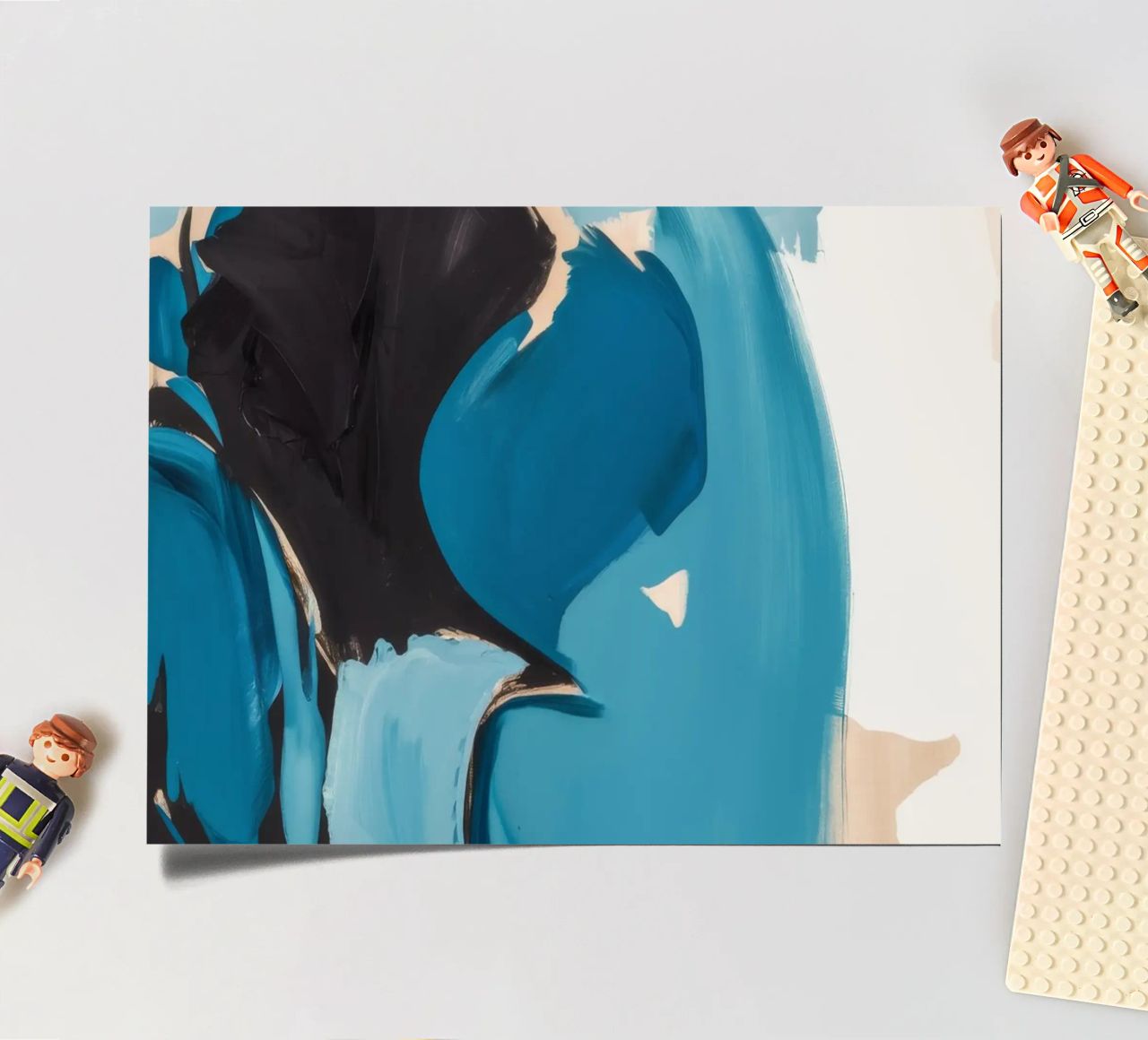 Azure Fragment Collision Stickerbogen von Dream Spectrum
