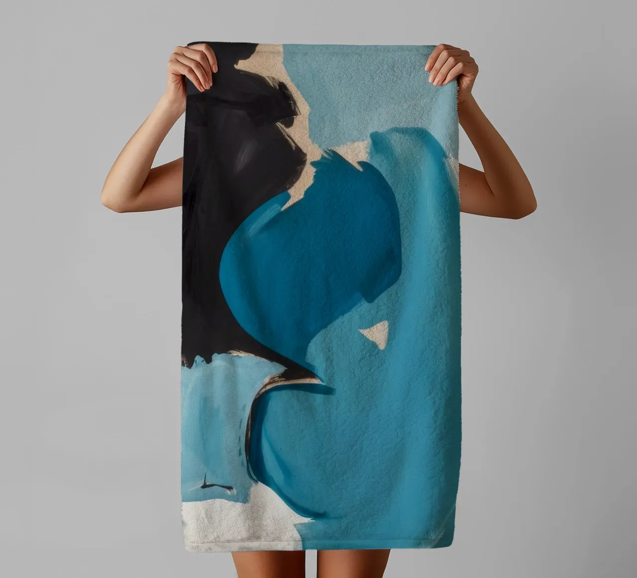 Azure Fragment Collision serviette de bain de Dream Spectrum