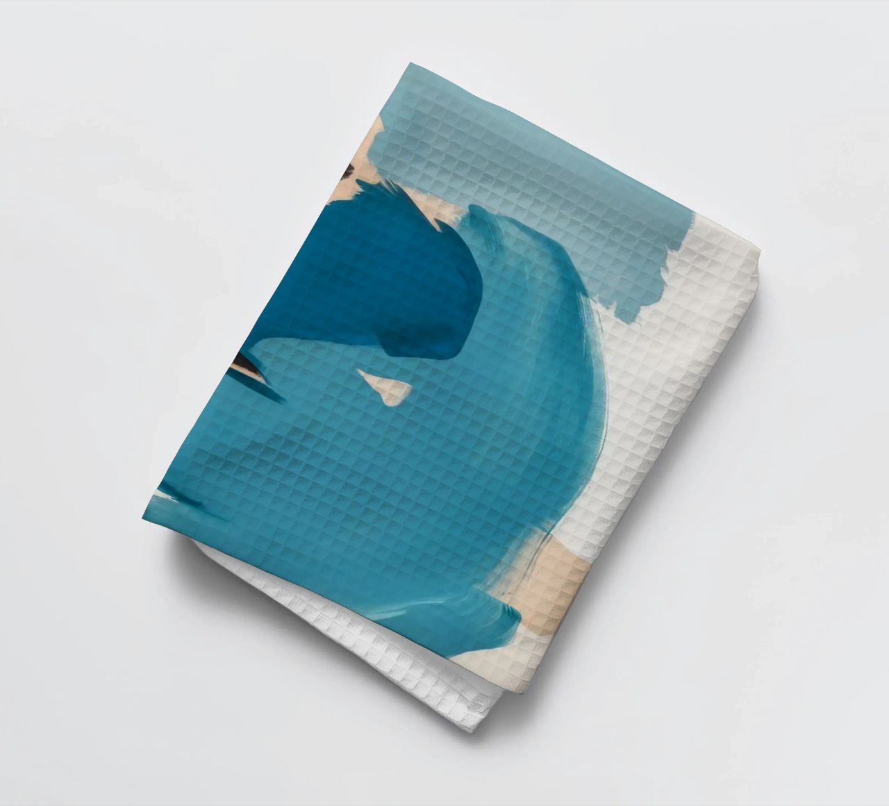 Azure Fragment Collision Geschirrtuch von Dream Spectrum