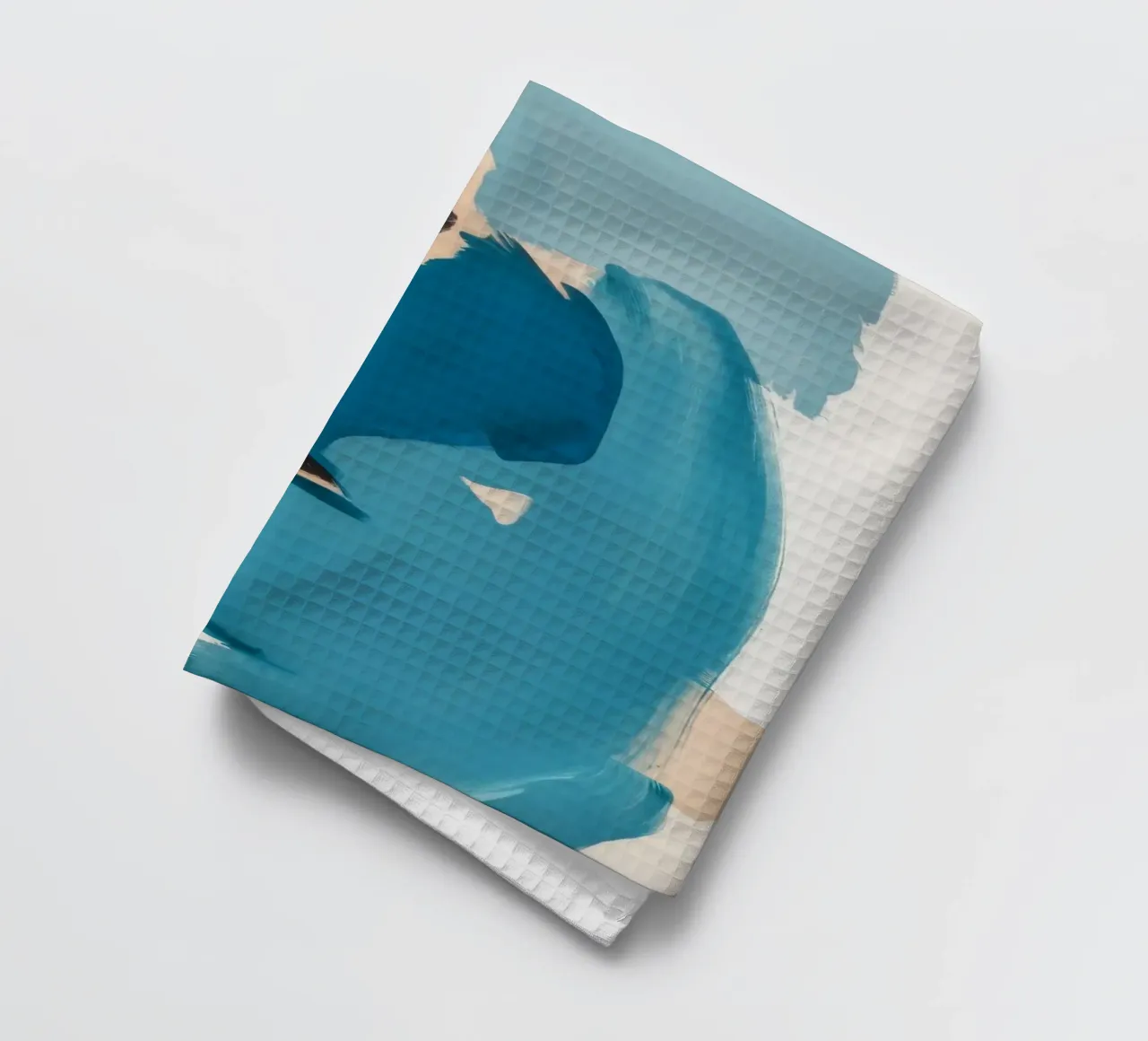 Azure Fragment Collision Geschirrtuch von Dream Spectrum