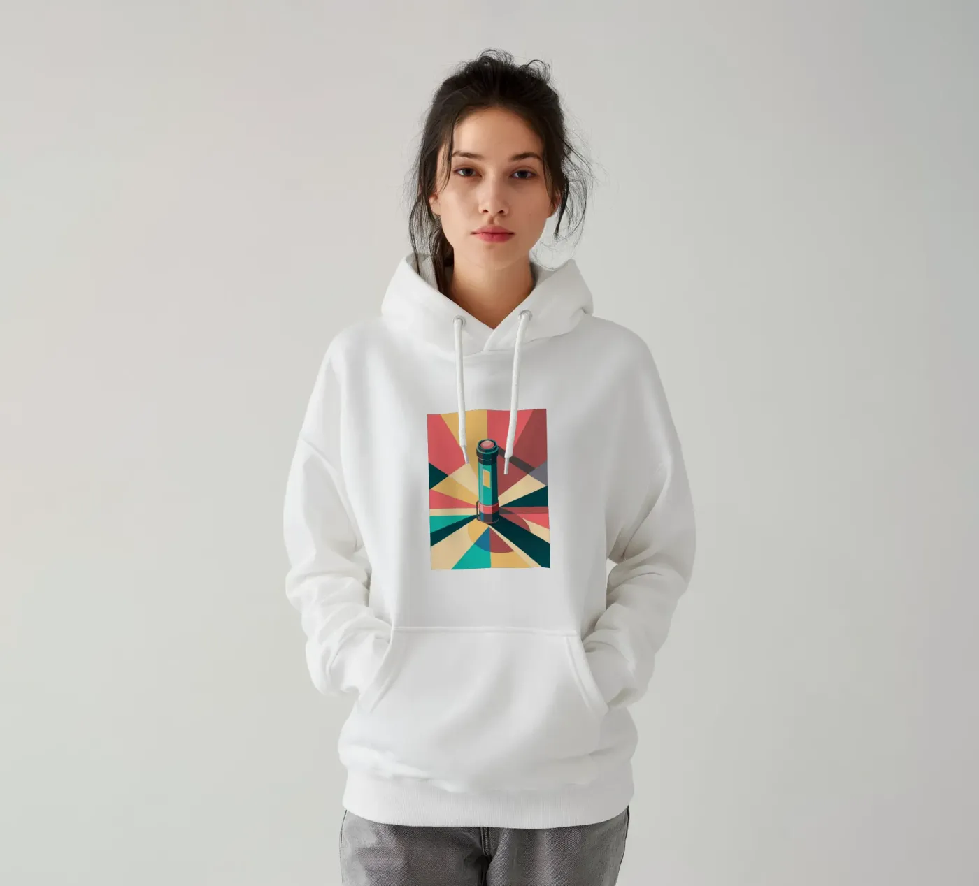 flashlight vector hoodie van Elfath