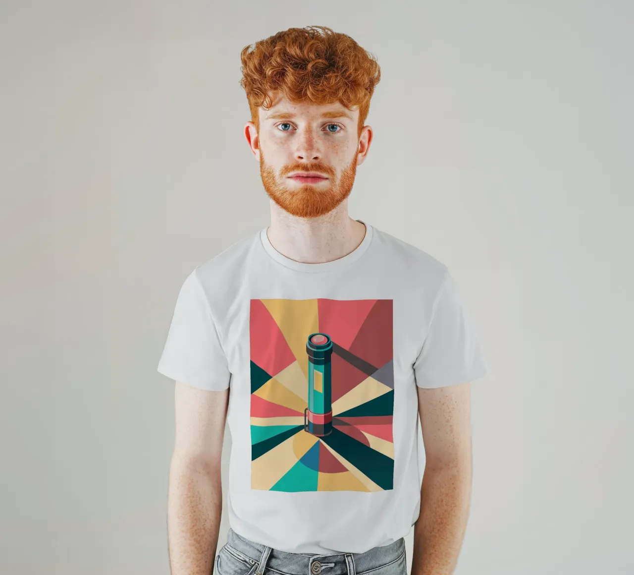 torcia vettoriale t-shirt da Elfath