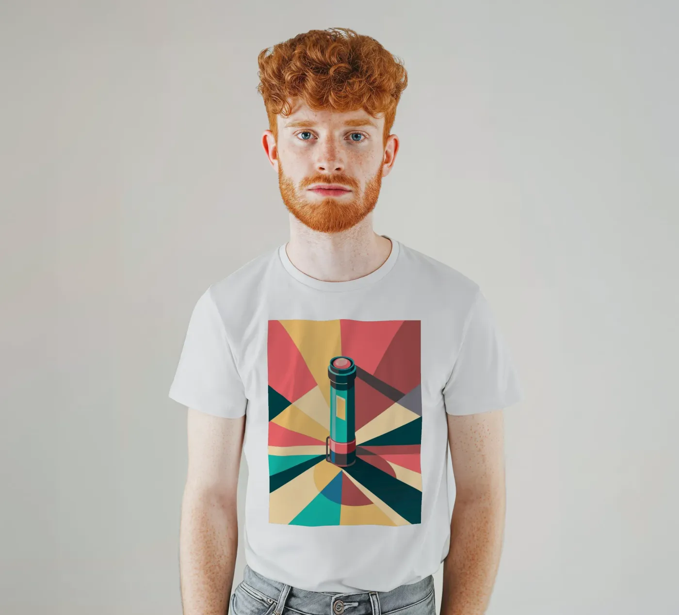 flashlight vector t-shirt by Elfath