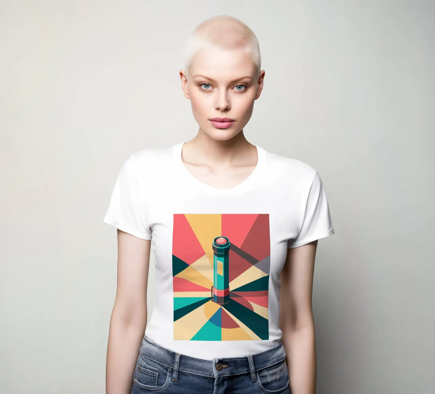 torcia vettoriale t-shirt da donna da Elfath