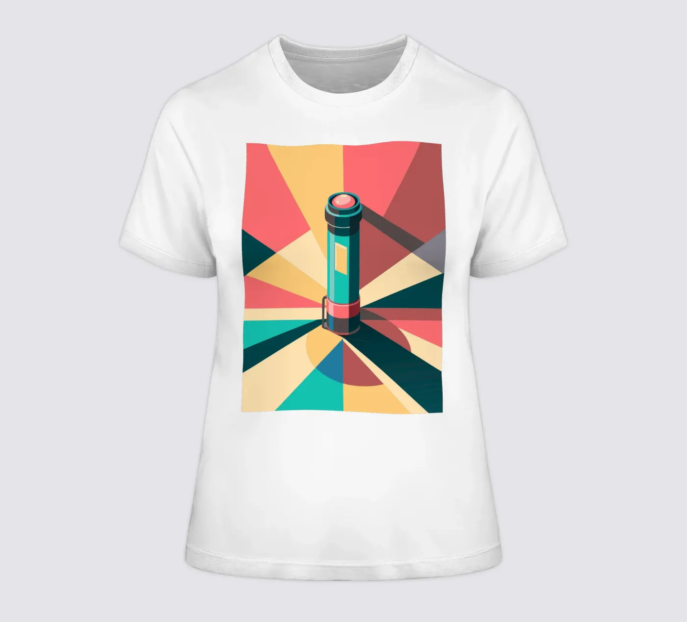 torcia vettoriale t-shirt da donna da Elfath