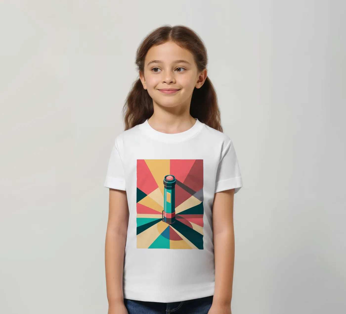 zaklamp vector kinder t-shirt van Elfath