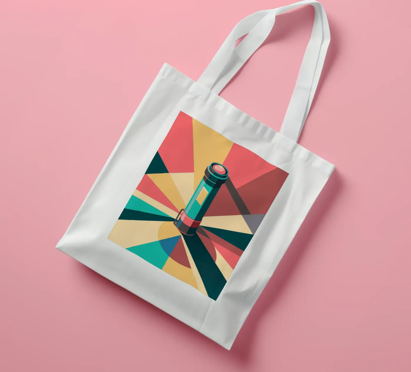 flashlight vector tote bag by Elfath