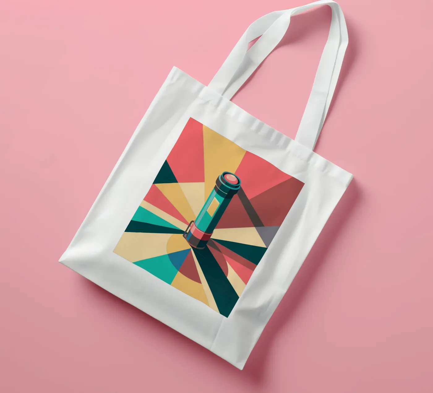flashlight vector tote bag by Elfath