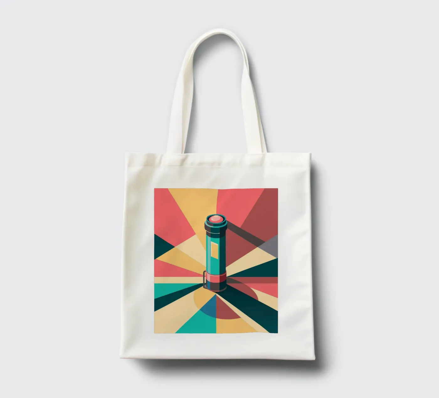 flashlight vector tote bag by Elfath