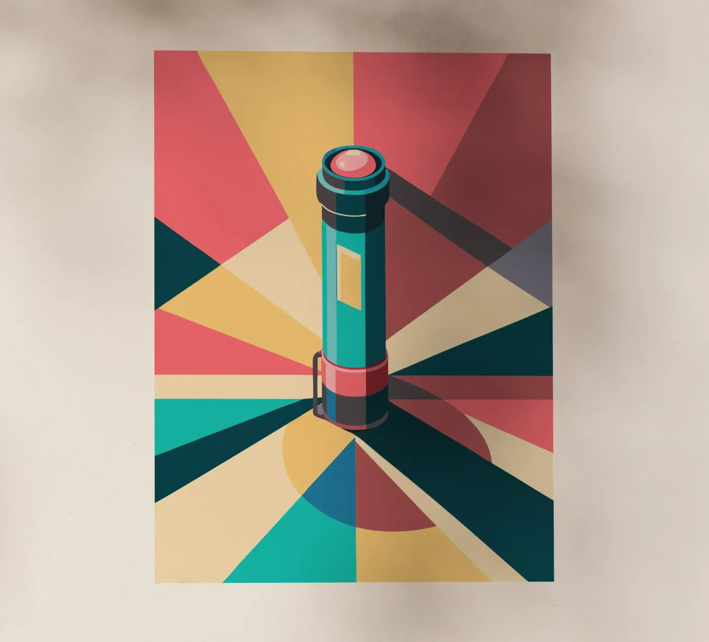 flashlight vector backlit film by Elfath