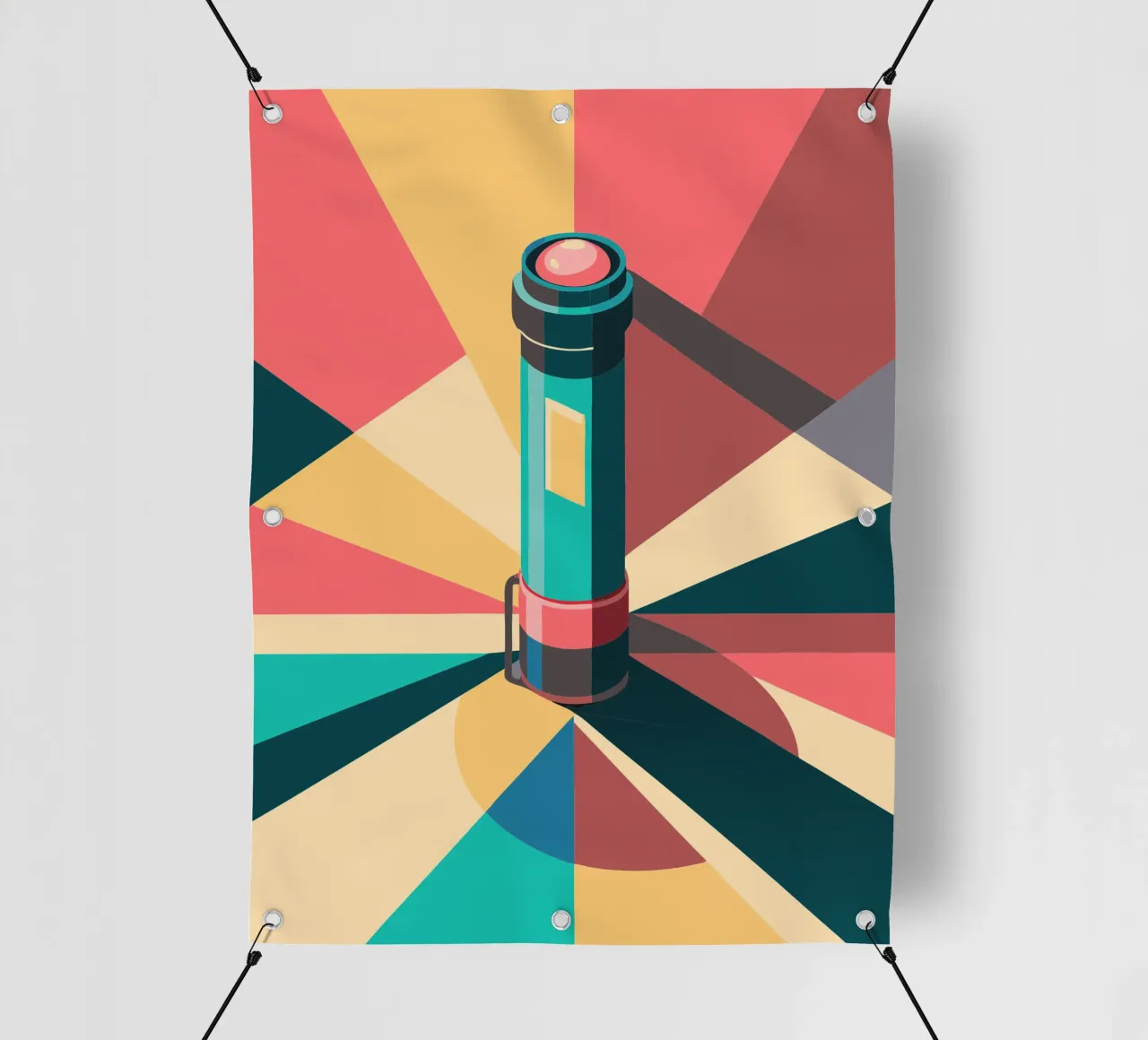 flashlight vector pvc cover by Elfath