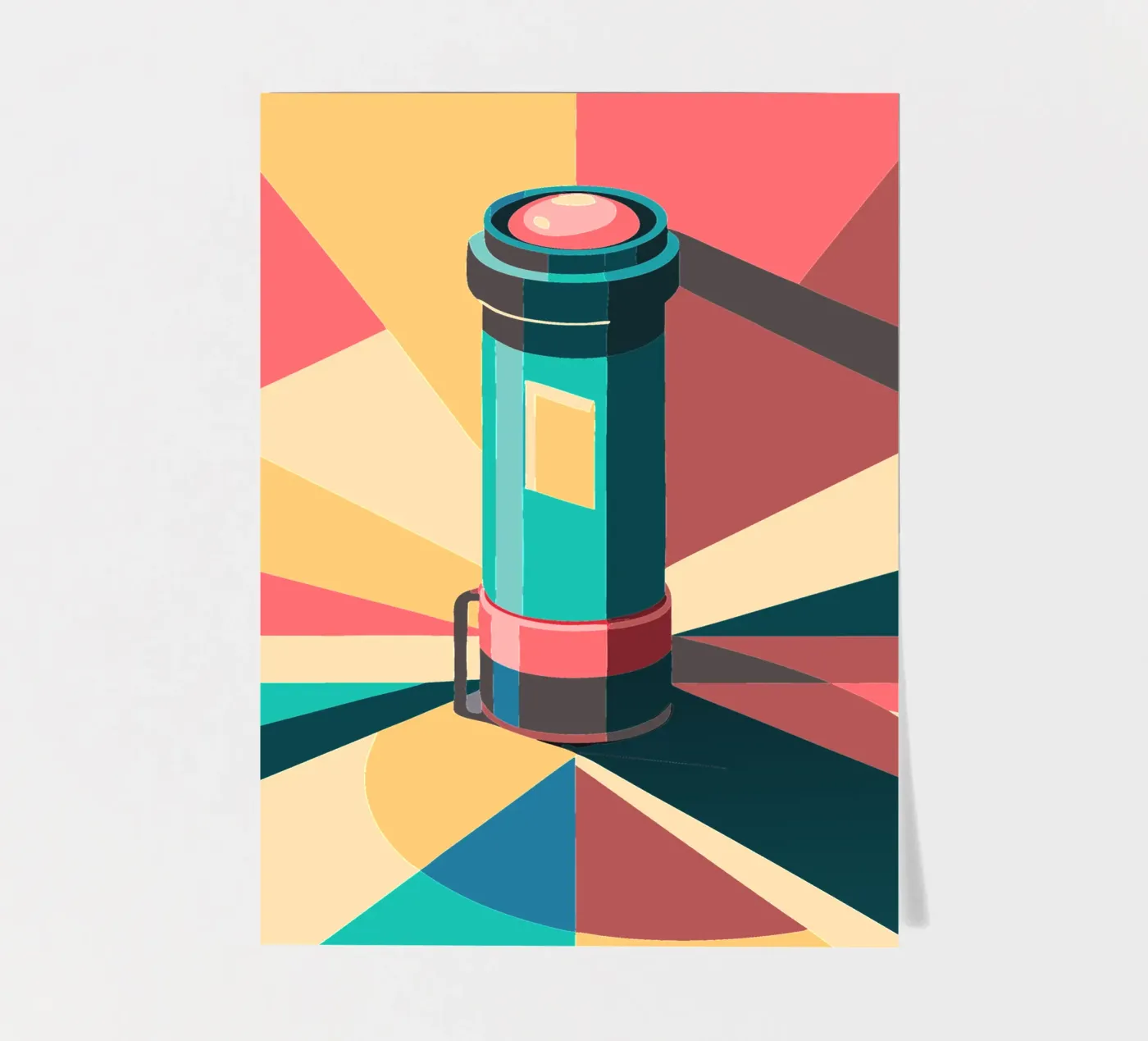 torcia vettoriale foglio adesivo da Elfath