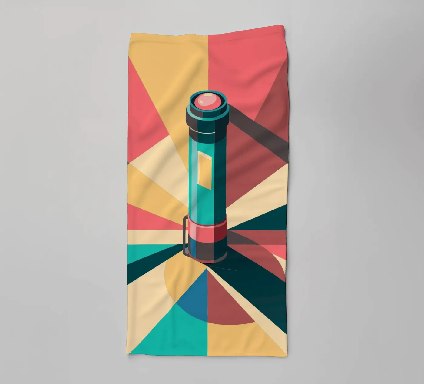 flashlight vector badhanddoek van Elfath