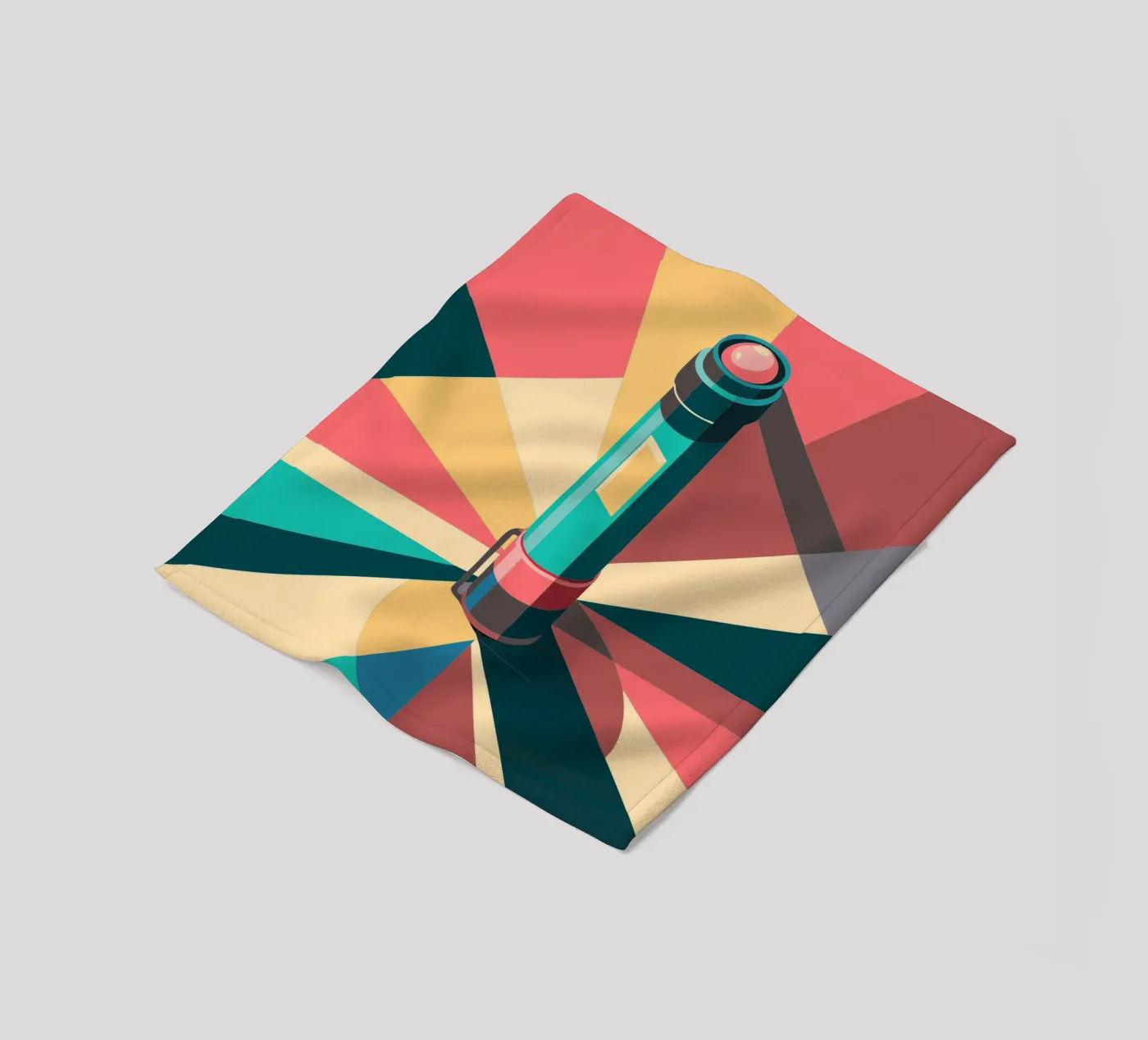 flashlight vector plaid polaire de Elfath