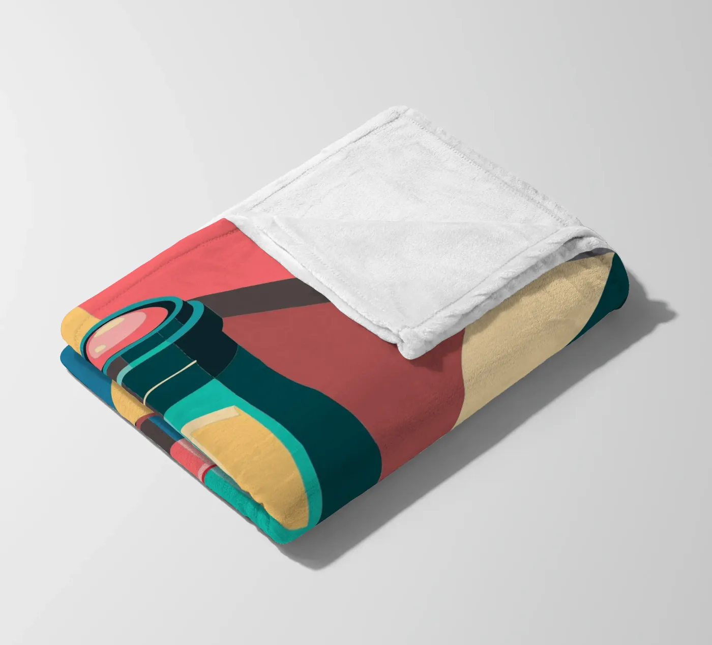 flashlight vector fleece blanket by Elfath
