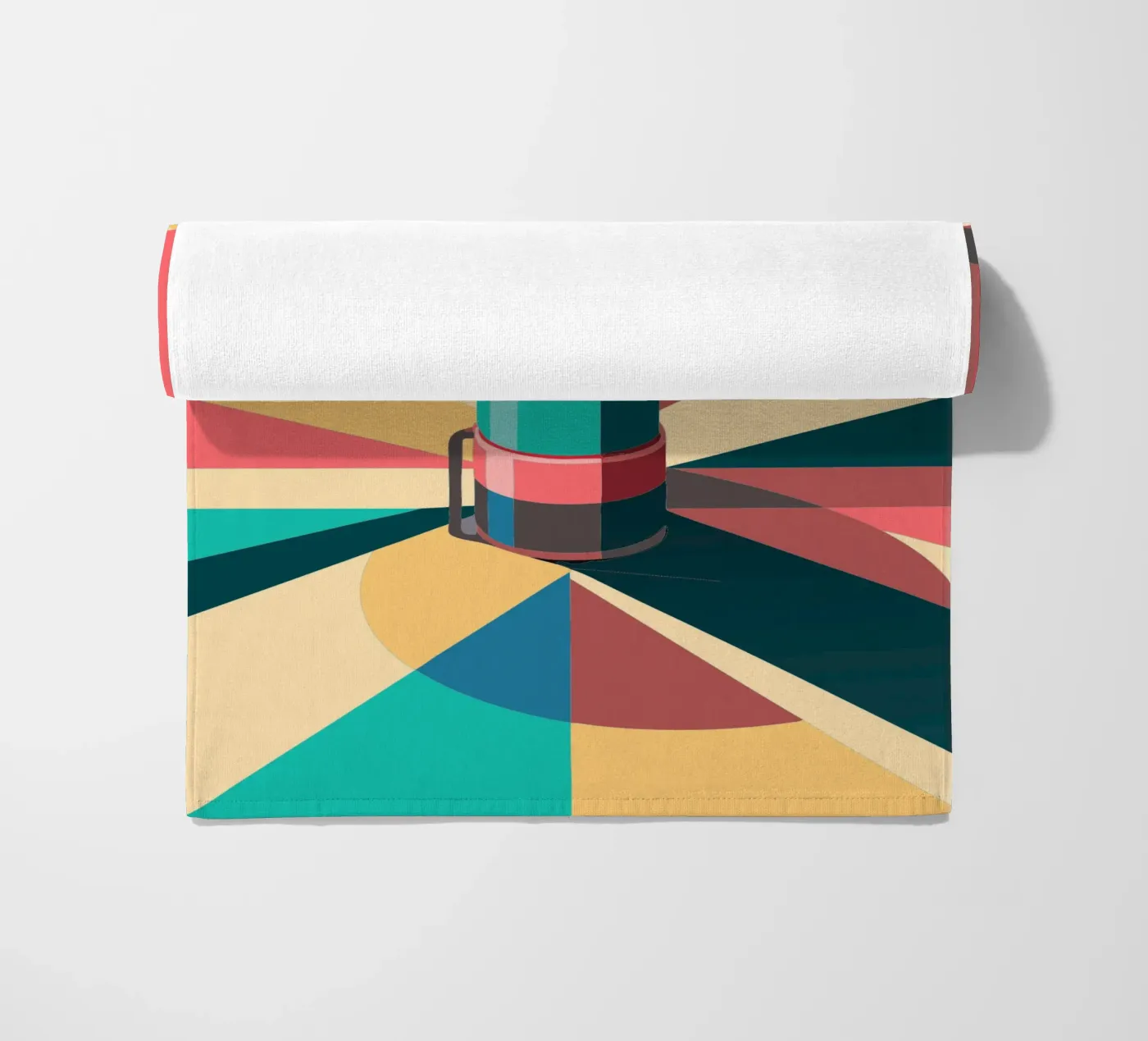 flashlight vector beach towel by Elfath