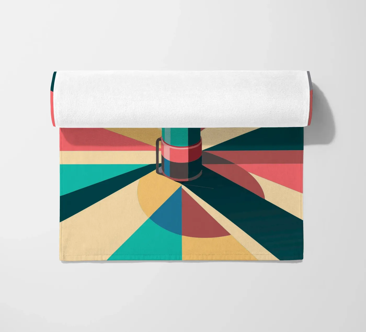 flashlight vector beach towel by Elfath