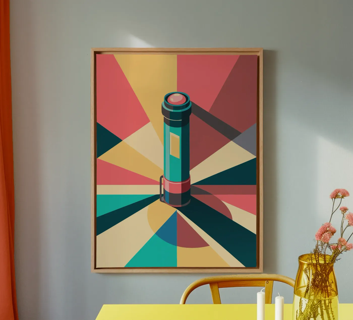 flashlight vector canvas van Elfath
