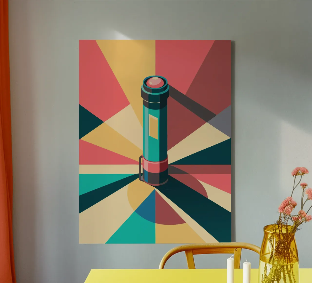 flashlight vector canvas by Elfath