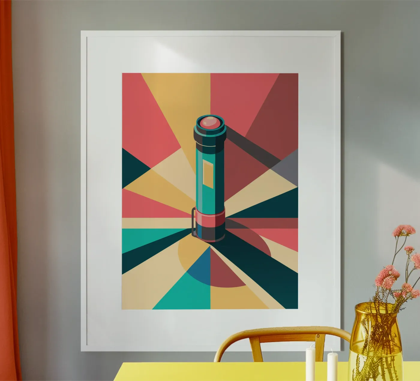flashlight vector poster de Elfath
