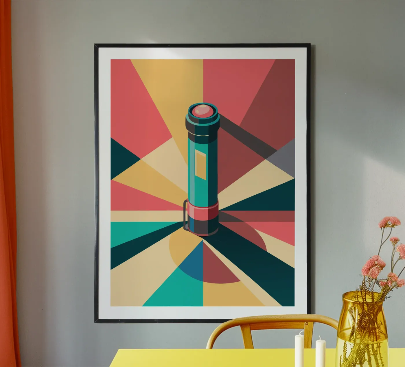 flashlight vector poster de Elfath