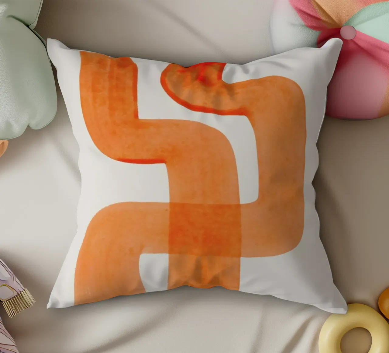 Midnight Hug decorative cushion by EnShape