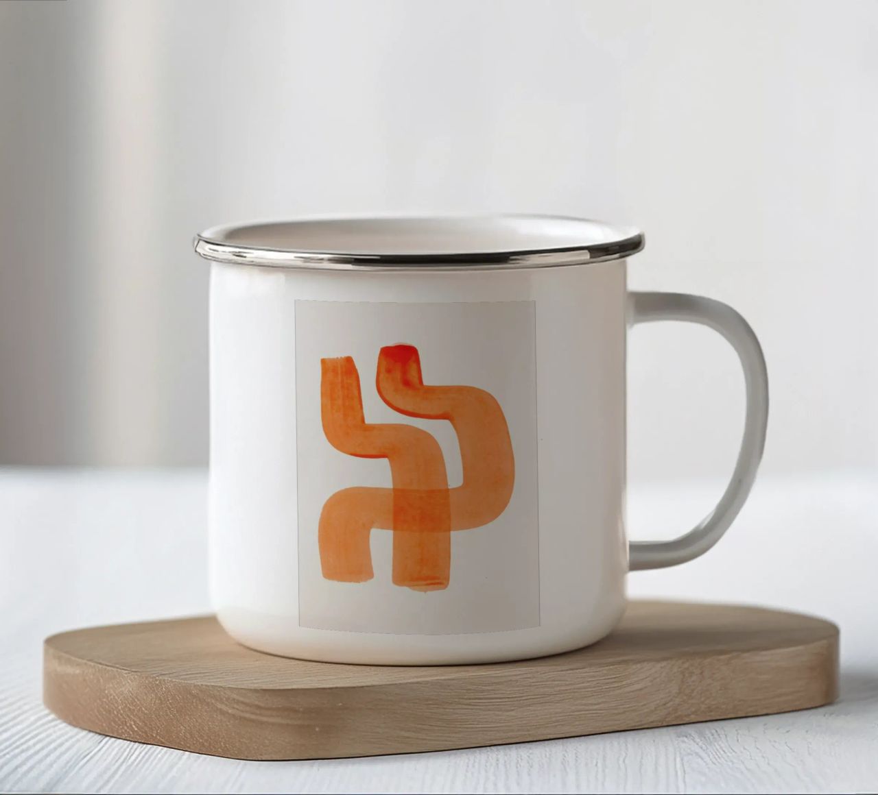 Midnight Hug tazza in smalto da EnShape