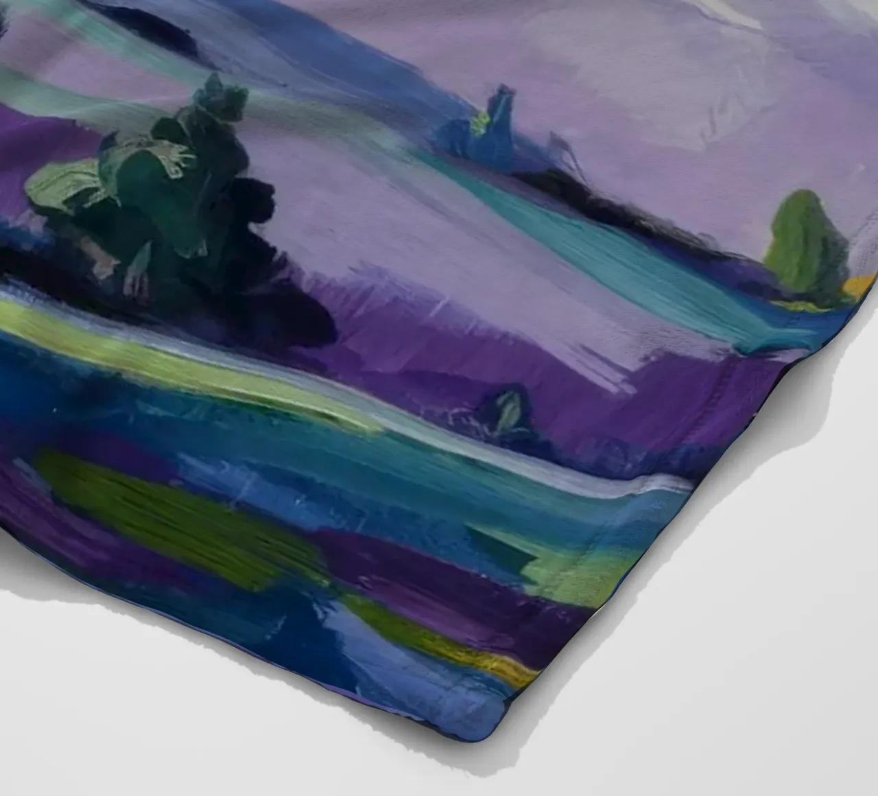 Crepuscolo Viola Vista coperta in pile da Celestial Harmony