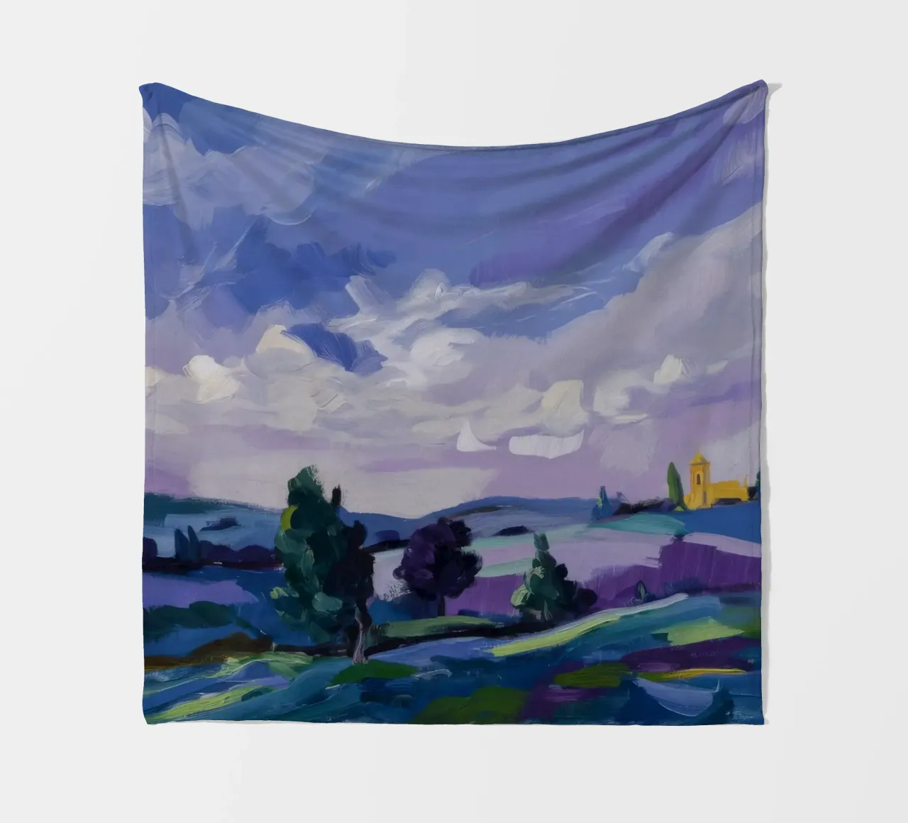 Crepuscolo Viola Vista coperta in pile da Celestial Harmony