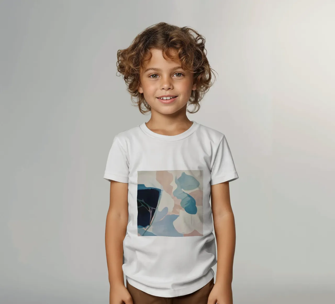 Jeu d'ombres botaniques t-shirt enfant de Dream Spectrum