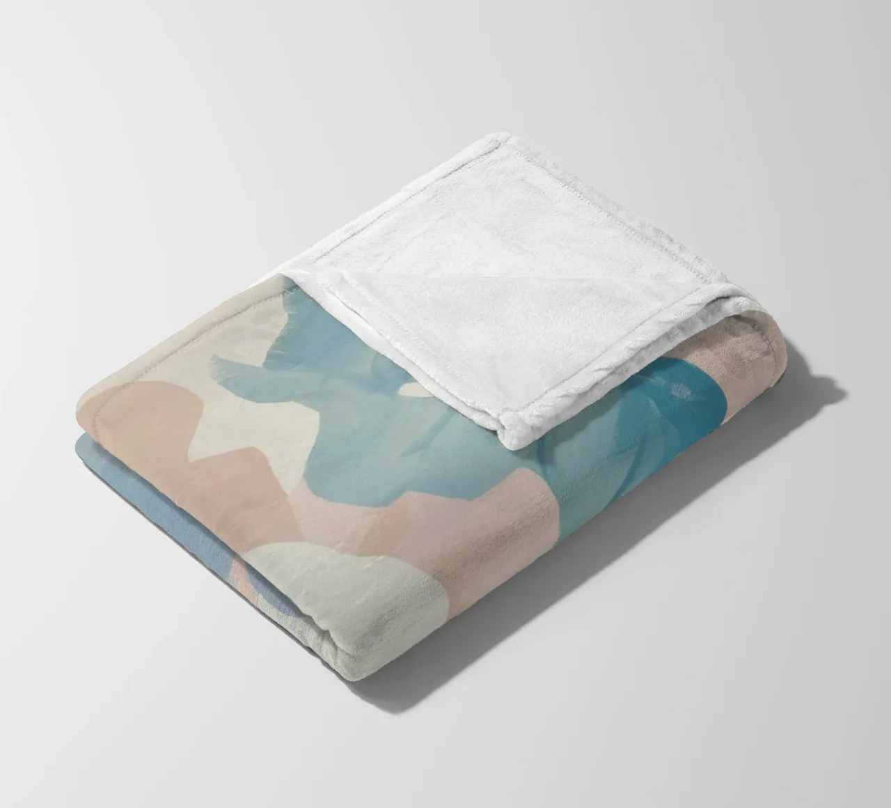 Gioco di ombre botaniche coperta in pile da Dream Spectrum