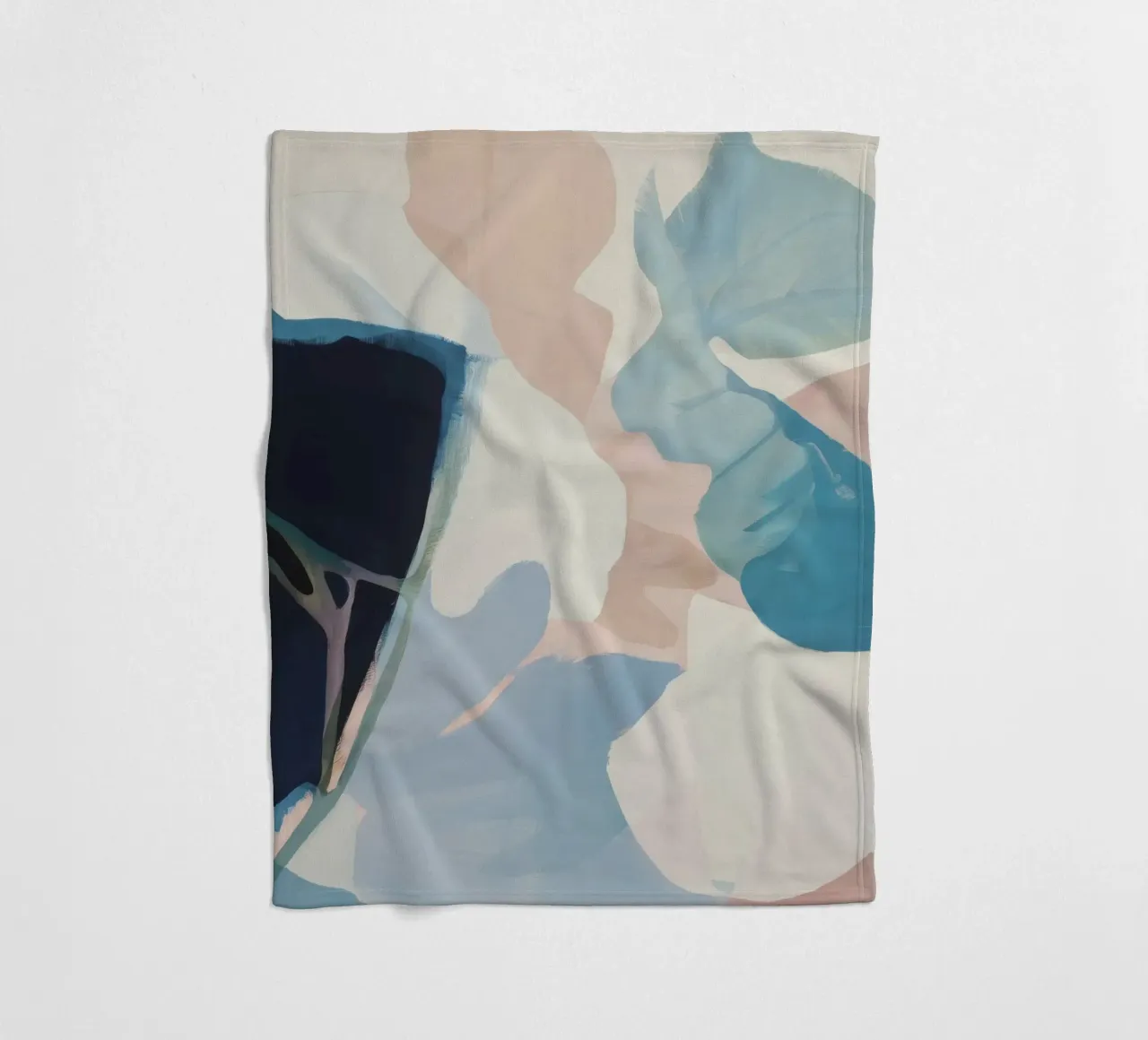 Gioco di ombre botaniche coperta in pile da Dream Spectrum