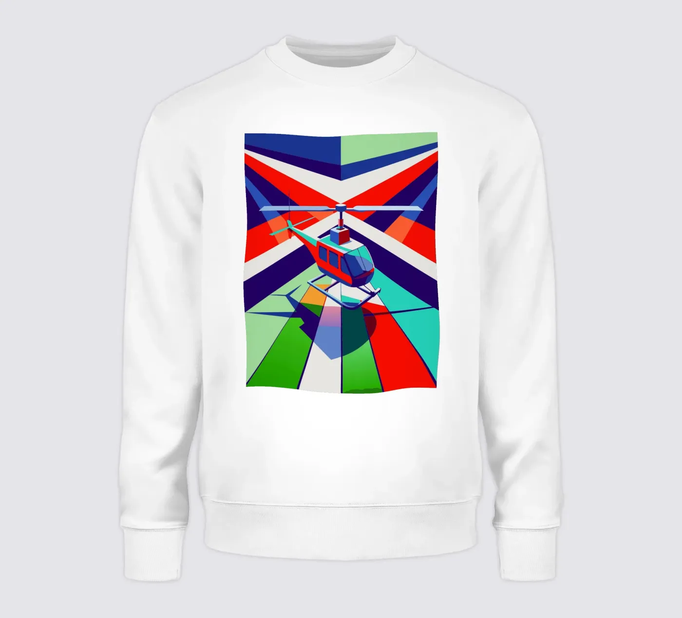 hellicopter vector sweatshirt van Elfath