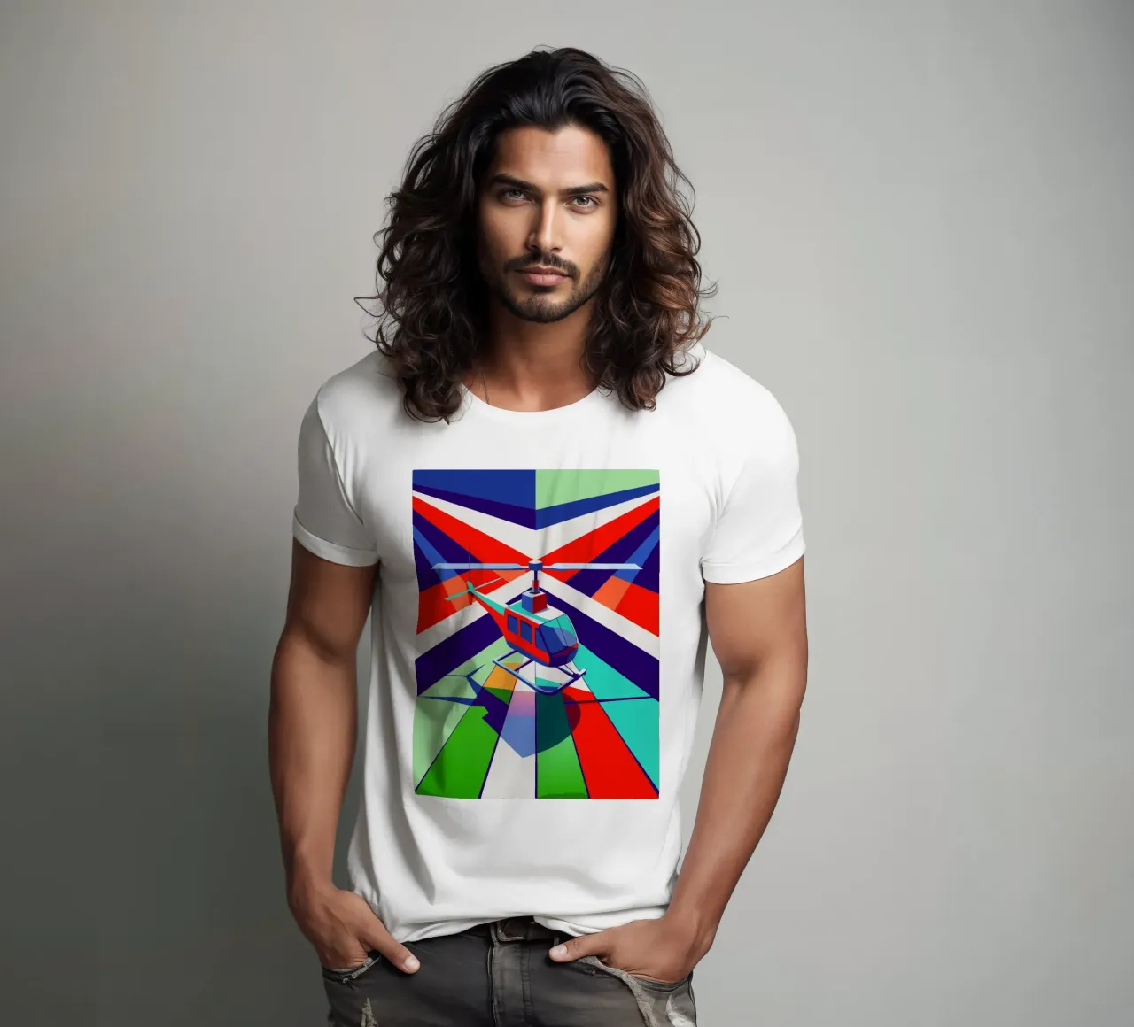 hellicopter vector t-shirt da Elfath