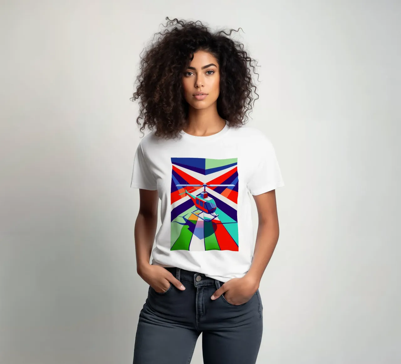 hellicopter vector t-shirt da Elfath