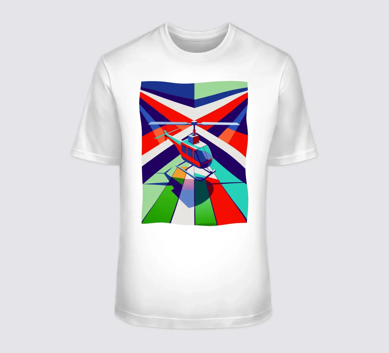 hellicopter vector t-shirt da Elfath