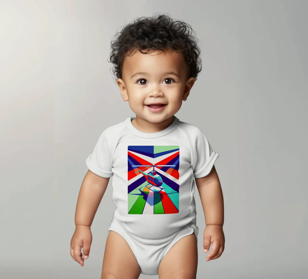 hélicoptère vectoriel body bébé de Elfath