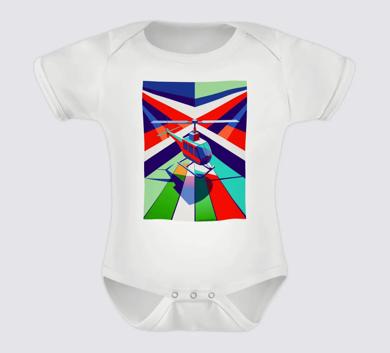 hélicoptère vectoriel body bébé de Elfath