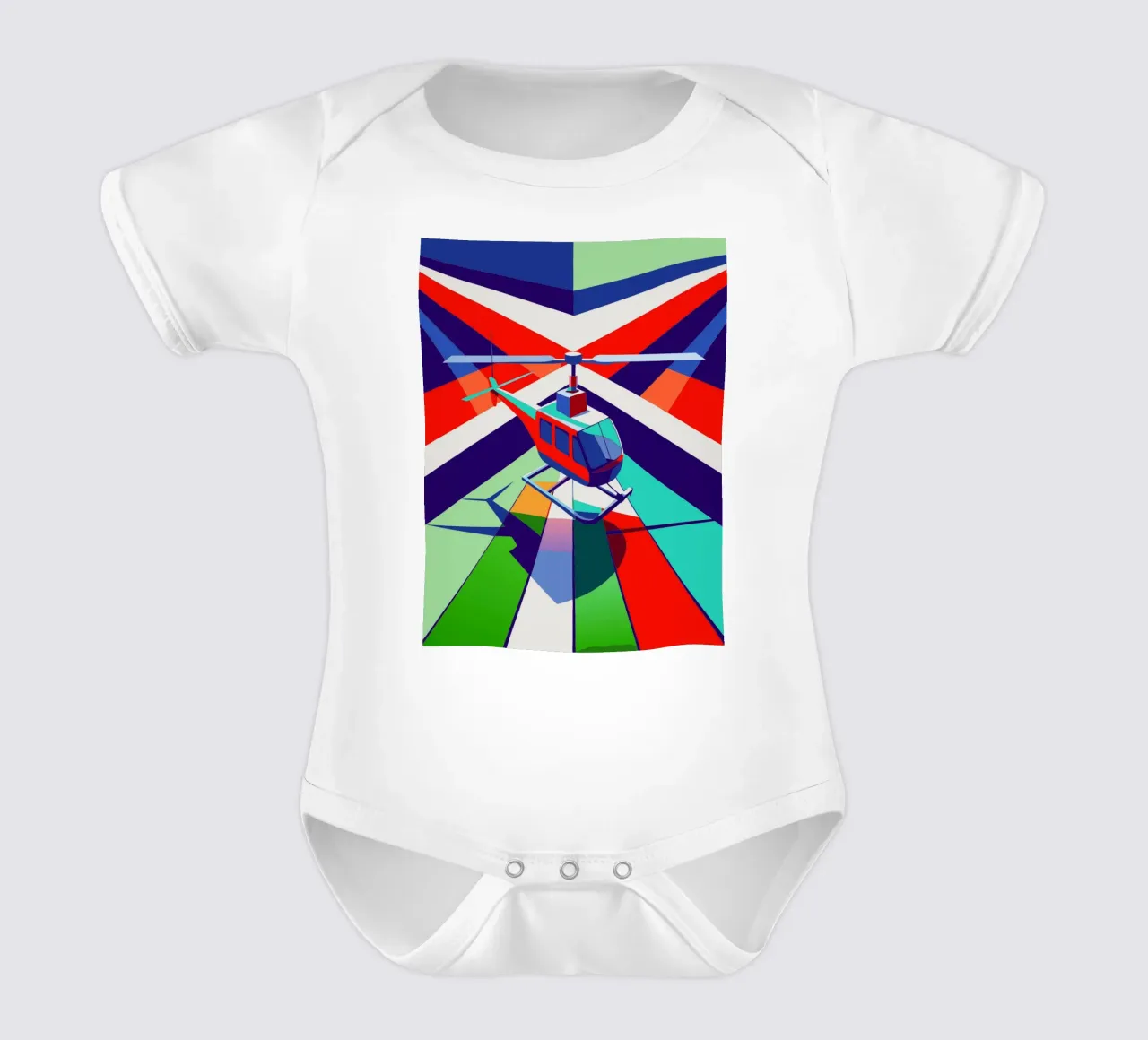 hélicoptère vectoriel body bébé de Elfath