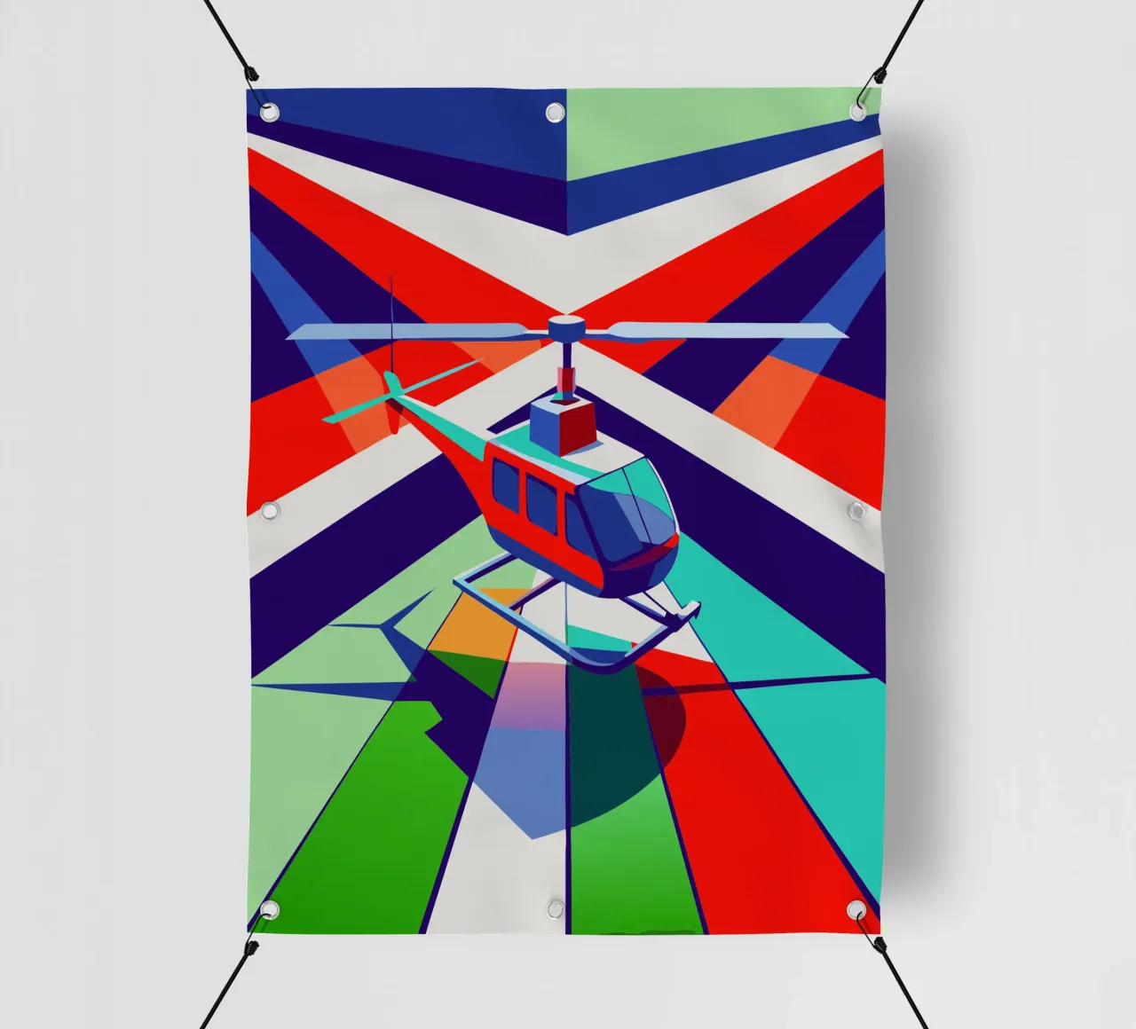 hellicopter vector pvc cover by Elfath