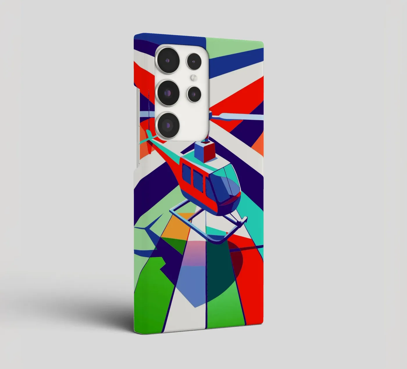 hellicopter vector Samsung Hülle von Elfath