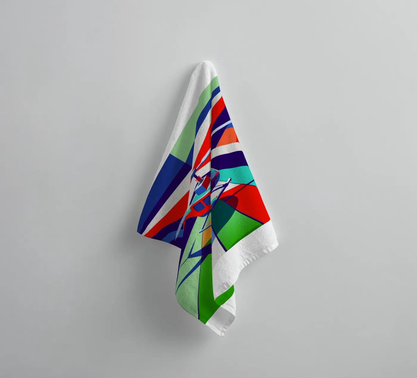 helikopter vector badhanddoek van Elfath