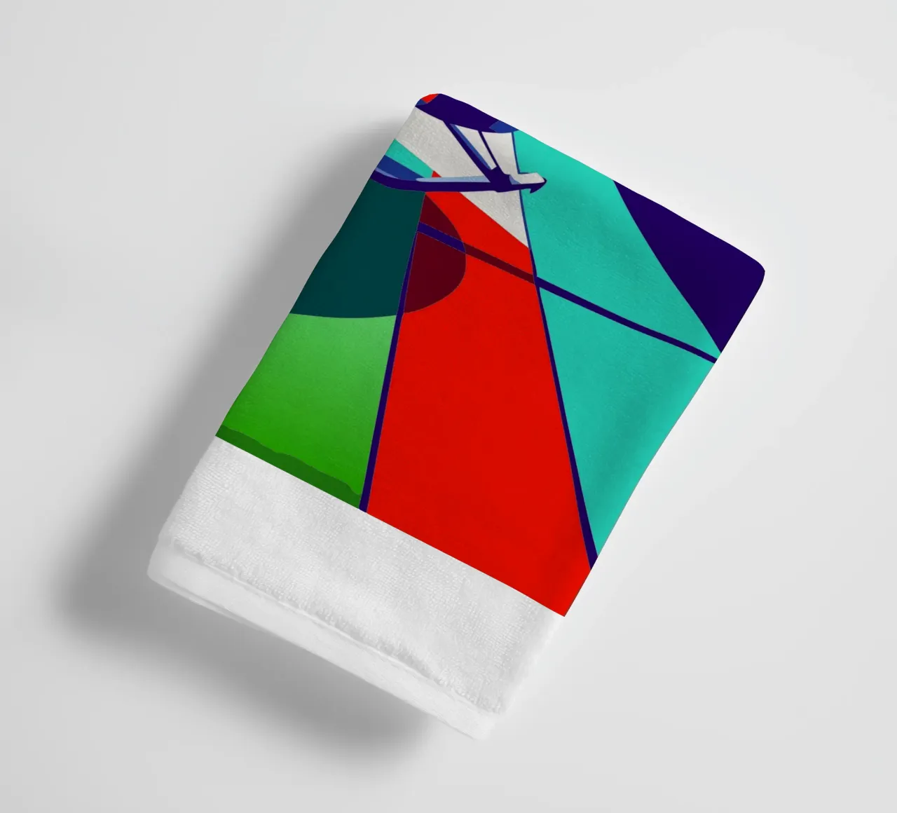 hellicopter vector towel by Elfath