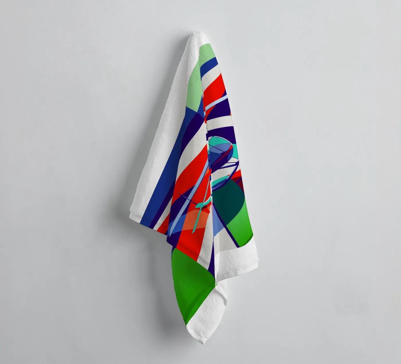 helikopter vector badhanddoek van Elfath